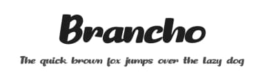 Brancho by Kurnia Setyadi — Script Handwritten Font — thumbnail 1