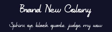 Brand New Colony by weknow — Script Handwritten Font — thumbnail 2