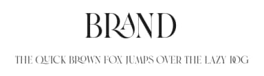 Brand by sajjadhussain — Serif Font — thumbnail 1
