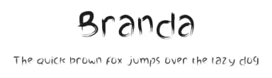 Branda by Moofonts — Script Handwritten Font — thumbnail 1