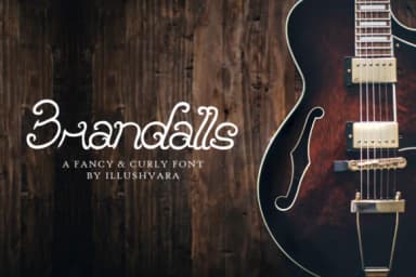 Brandalls Font by illushvara — Script Handwritten Font — thumbnail 1