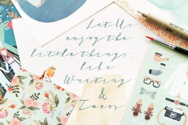 Brandine Font by Blue Robin Design Shop — Script Handwritten Font — thumbnail 2