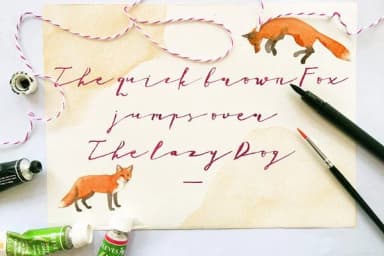 Brandine Font by Blue Robin Design Shop — Script Handwritten Font — thumbnail 4