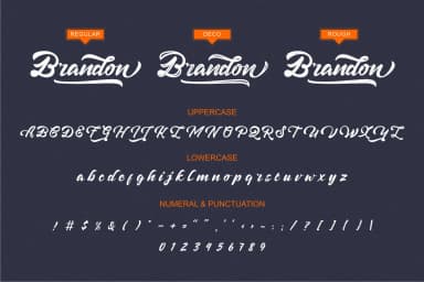 Brandon Font by Creative Fabrica Fonts — Script Handwritten Font — thumbnail 7