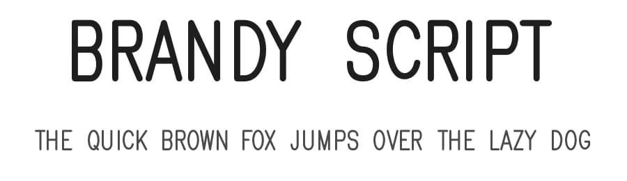 Brandy Script by 38.lineart — Script Handwritten Font