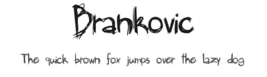 Brankovic by Amy VanTorre — Script Handwritten Font — thumbnail 1