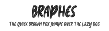 Braphes by Skiiller Studio — Script Handwritten Font — thumbnail 1