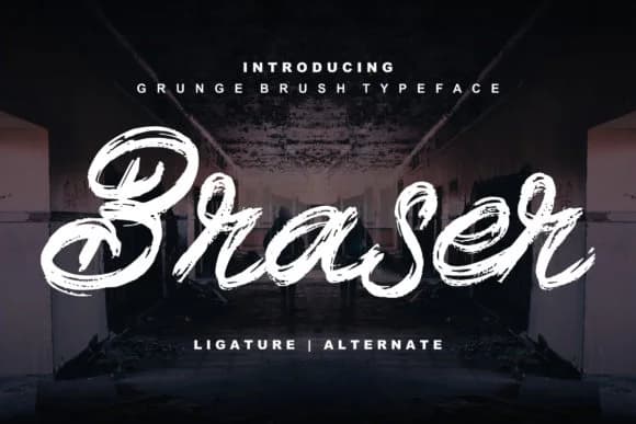 Braser Font by Vunira — Script Handwritten Font