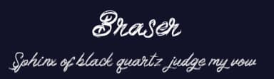 Braser by Vunira Design — Script Handwritten Font — thumbnail 2