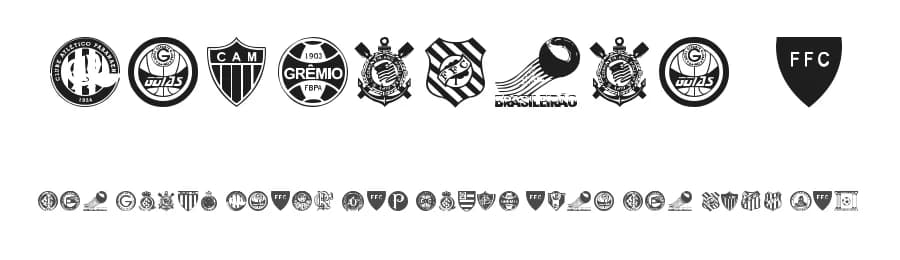 Brasileirão by Ding Bang — Dingbats Font