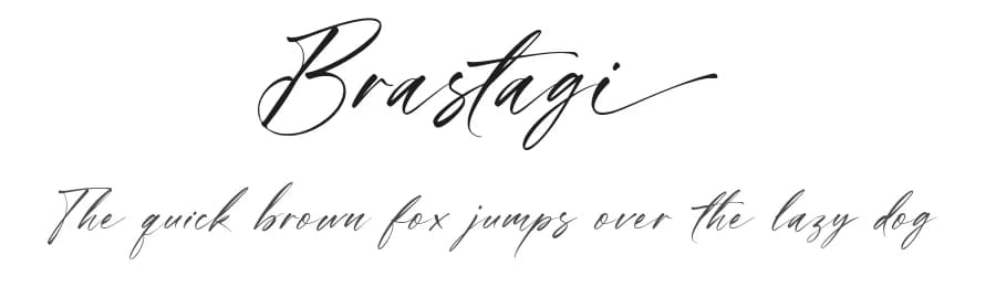 Brastagi by Lunas Type — Script Handwritten Font