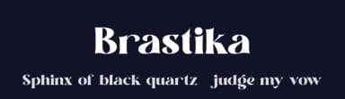Brastika by Eka Hermawan — Serif Font — thumbnail 2