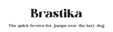 Brastika by Eka Hermawan — Serif Font — thumbnail 1