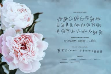 Bratarini Font by InspiraType — Script Handwritten Font — thumbnail 9