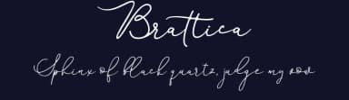Brattica by aldedesign — Script Handwritten Font — thumbnail 2