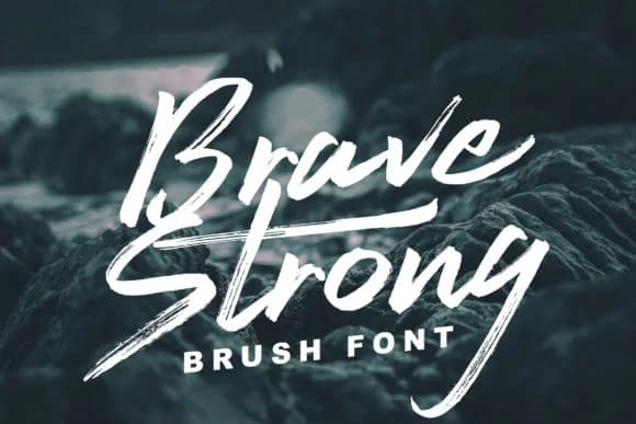 Brave Strong Font by Lettersiro Co. — Script Handwritten Font