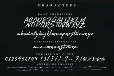 Brave Strong Font by Lettersiro Co. — Script Handwritten Font — thumbnail 9