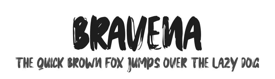 Bravena by Skiiller Studio — Script Handwritten Font