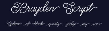 Brayden Script by AF Studio — Script Handwritten Font — thumbnail 2