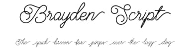 Brayden Script by AF Studio — Script Handwritten Font — thumbnail 1