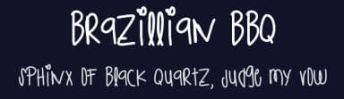 Brazillian Bbq by Des Gomez — Script Handwritten Font — thumbnail 2