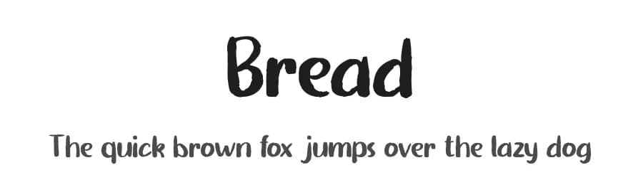 Bread by Staircase Studio — Script Handwritten Font