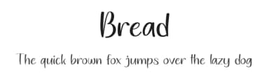 Bread by Erik Studio — Script Handwritten Font — thumbnail 1