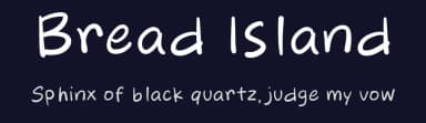 Bread Island by Khurasan — Script Handwritten Font — thumbnail 2
