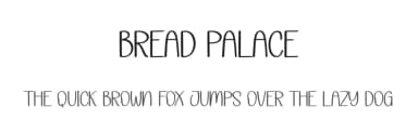 Bread Palace by Andi Moz — Script Handwritten Font — thumbnail 1