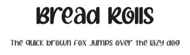 Bread Rolls by NihStudio — Script Handwritten Font — thumbnail 1