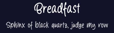 Breadfast by Letterhend Studio — Script Handwritten Font — thumbnail 2
