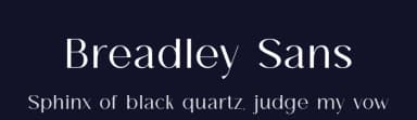 Breadley Sans by Ardyana Types — Sans Serif Font — thumbnail 2
