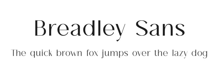 Breadley Sans by Ardyana Types — Sans Serif Font
