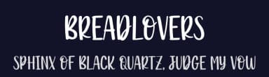 Breadlovers by Variatype — Script Handwritten Font — thumbnail 2