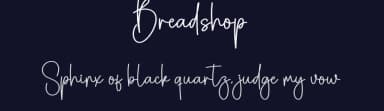 Breadshop by Scratchones — Script Handwritten Font — thumbnail 2