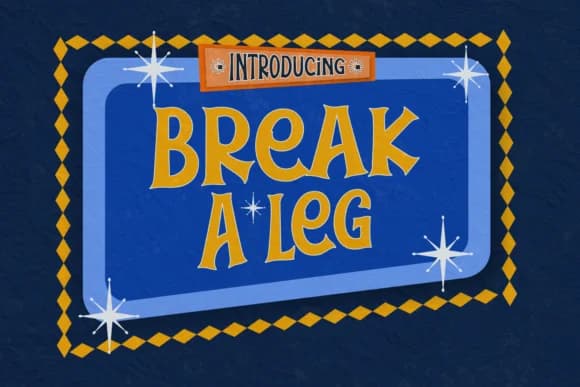 Break a Leg Font by Adyfo (7NTypes) — Script Handwritten Font