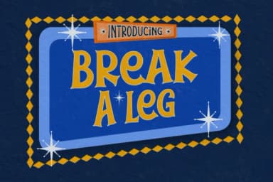 Break a Leg Font by Adyfo (7NTypes) — Script Handwritten Font — thumbnail 1