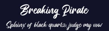 Breaking Pirate by Andrimada Creative — Script Handwritten Font — thumbnail 2
