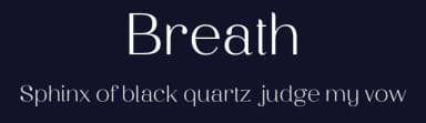 Breath by Pentagonistudio — Serif Font — thumbnail 2