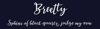 Breetty by 7NTypes — Script Handwritten Font — thumbnail 2