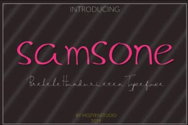 Brekele Font by Mozyen Studio — Script Handwritten Font — thumbnail 1