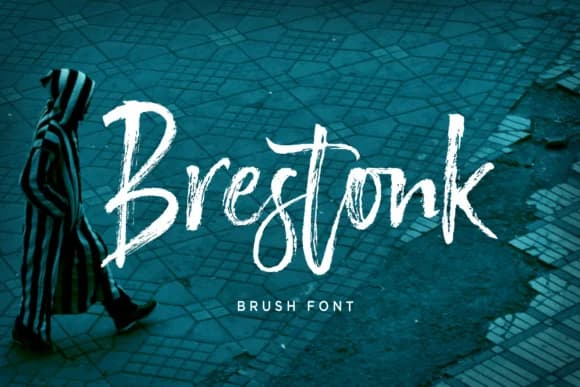 Brestonk Font by Dhan Studio — Script Handwritten Font