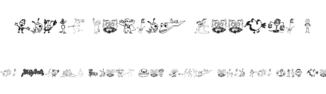 Brian powers Doodle 2 by Furdzville — Dingbats Font