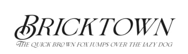 Bricktown by Kong Font — Serif Font — thumbnail 1