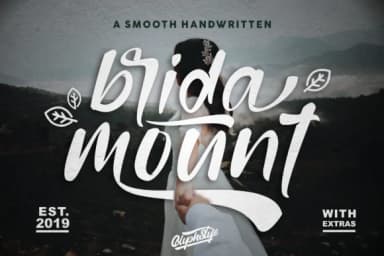 Bridamount Font by glyphstyle — Script Handwritten Font — thumbnail 1