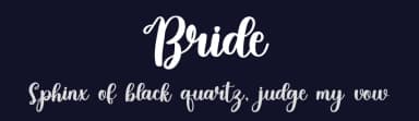 Bride by Inermedia Studio — Script Handwritten Font — thumbnail 2