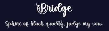 Bridge by Inermedia Studio — Script Handwritten Font — thumbnail 2