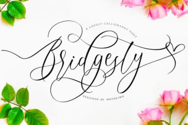 Bridgesty Font by motokiwo — Script Handwritten Font — thumbnail 1