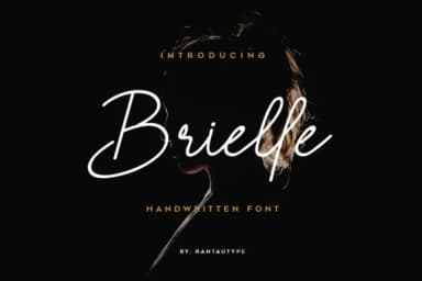 Brielle Font by RantauType — Script Handwritten Font — thumbnail 1