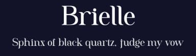 Brielle by Dealita Studio — Serif Font — thumbnail 2